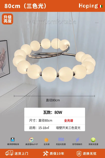 DecorBites™ LED Pendant Light Chandeliers Modern Home Decor Lamps for Living and Dining Room