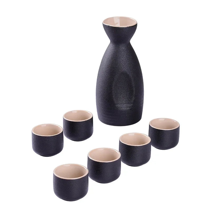 DecorBites™ Japanse Keramische Sake Set - Traditionele Drinkware Ambachten