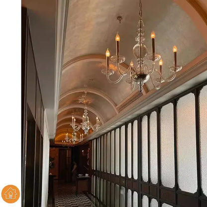 Lámpara de araña DecorBites™ Crystal Branch | Decoración moderna para habitaciones | Lámpara colgante para sala de estar y comedor