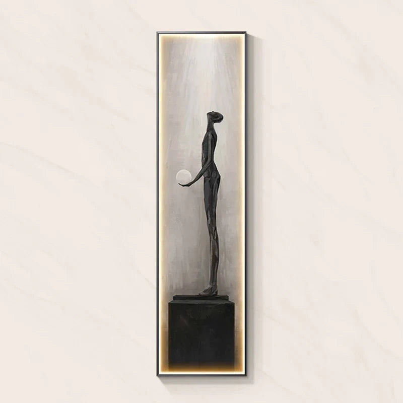 DecorBites™ Abstract Art LED Wall Lamp for Home Decor