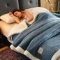 Decobites Fleece Weighted Blanket: Super Soft, Anti-Pilling, Keep Warm for Beds