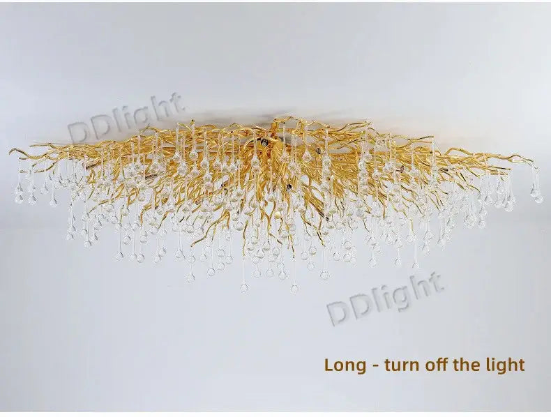 DecorBites™ Luxury Crystal Chandelier for Home Decor