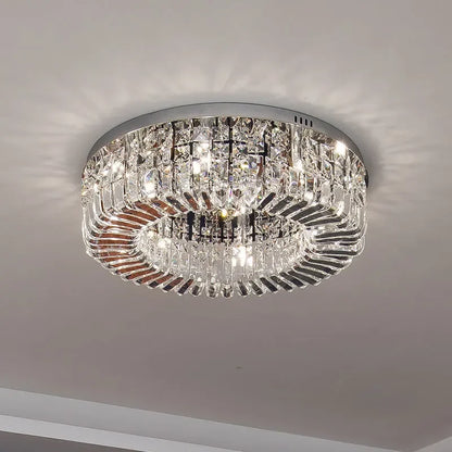 Lámpara de techo de cristal DecorBites™: Lámpara colgante LED de lujo para interiores elegantes