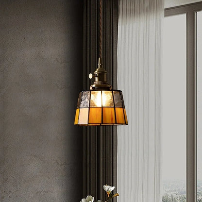 Decorbites™ Japanisches Vintage-LED-Kupfer-Hängeleuchte für Küche, Bar, Café und Wohnzimmer