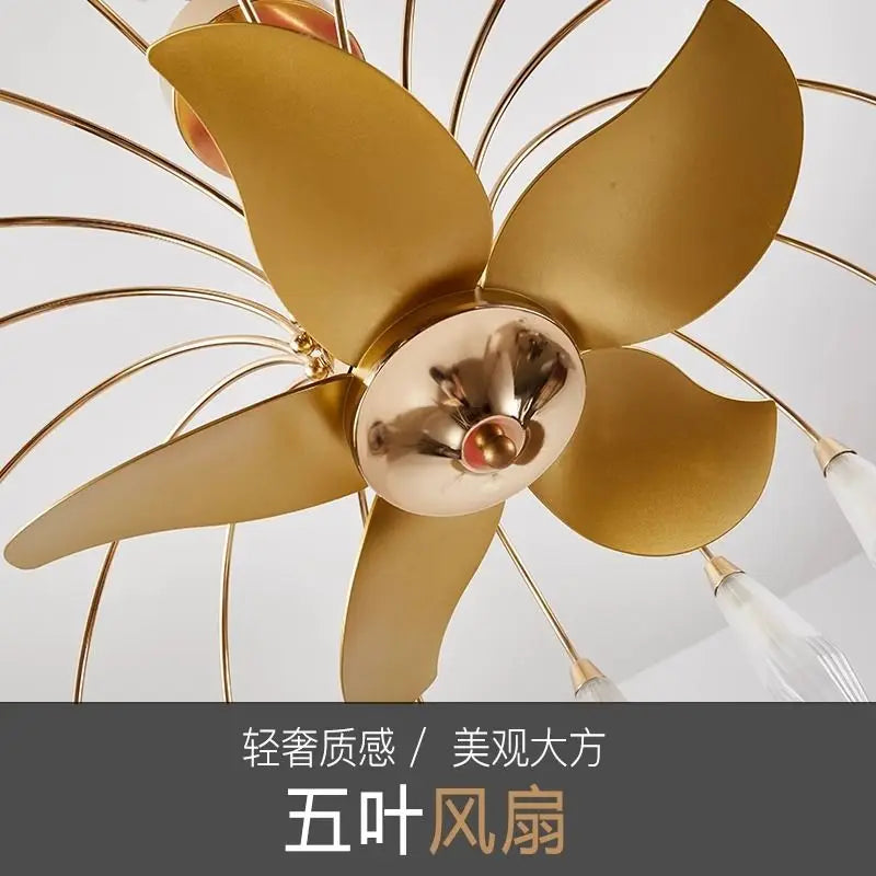 DecorBites™ Ceiling Fan Lights with LED, Modern Indoor Lighting for Living Room, Bedroom, Dining Room