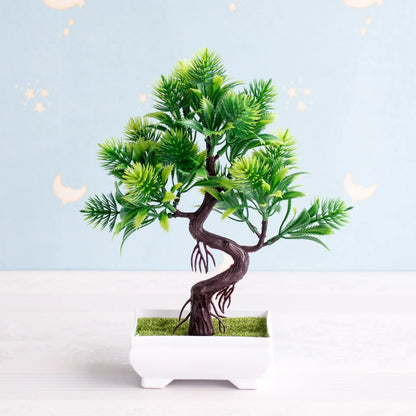 DecorBites™ Artificial Bonsai Tree Potted Plant for Home, Hotel & Garden Decor