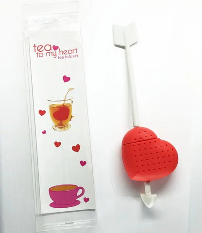 DecorBites™ Heart Tea Infuser, Teapot Accessories, Non-toxic Food Grade Plastic