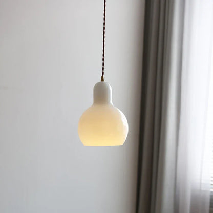 DecorBites™ Glass LED Pendant Lamp | Adjustable Nordic Hanging Light