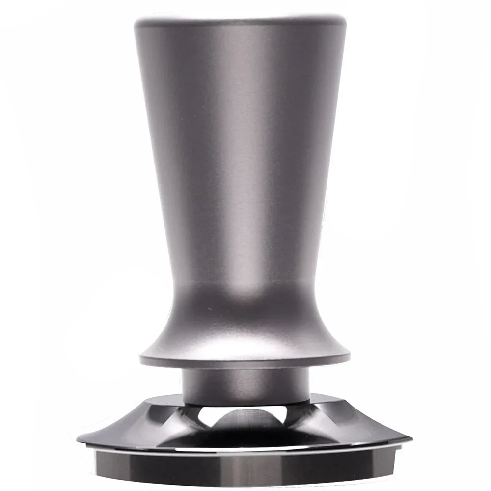 DecorBites™ 51/53/58mm Calibrated Espresso Coffee Tamper with Spring Handle & Stainless Steel Base