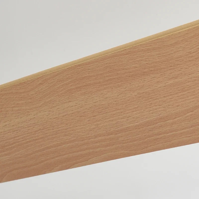 مروحة سقف خشبية LED من DecorBites™ مقاس 56 بوصة بمحرك نحاسي نقي وإضاءة بخمس شفرات