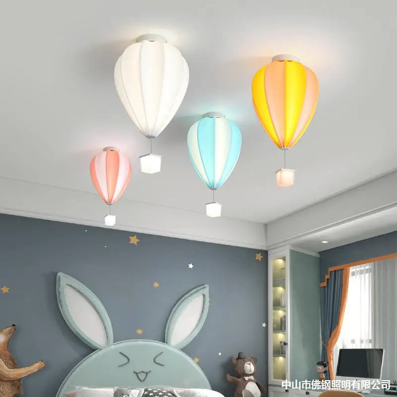 DecorBites™ Hot Air Balloon Lamp: Dreamy Kids Room Decor