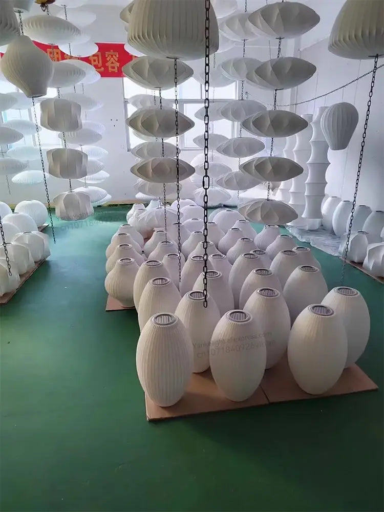 DecorBites™ Silk LED Pendant Lamp - Modern Designer Lighting