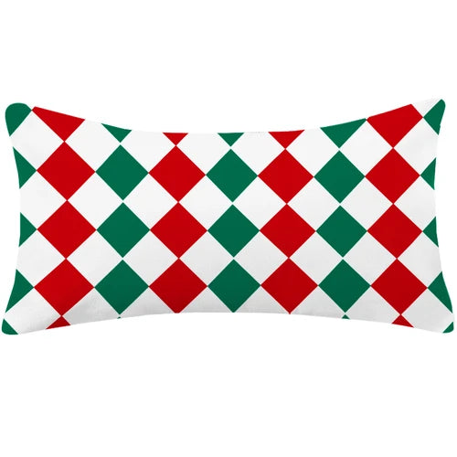 DecorBites™ Christmas Cotton Linen Pillowcases - Decorative Sofa Cushion Cover in Various Sizes
