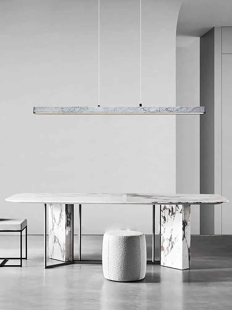 DecorBites™ LED Natural Marble Hanging Chandelier for Dinning Room