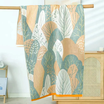 Toalla de baño de algodón DecorBites™ - Suave y de secado rápido - 70 x 140 cm