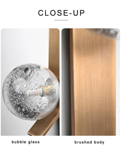 DecorBites™ Bubble Glass Wall Sconce Lamps LED Modern Background Light