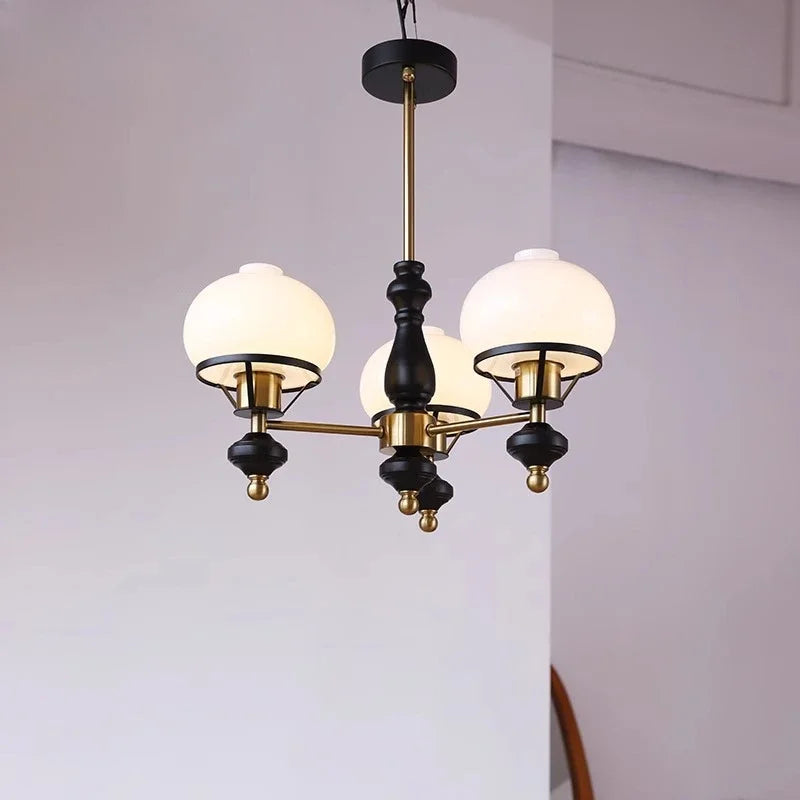 DecorBites™ French Bauhaus Medieval Ceiling Chandelier for Bedroom and Study Room