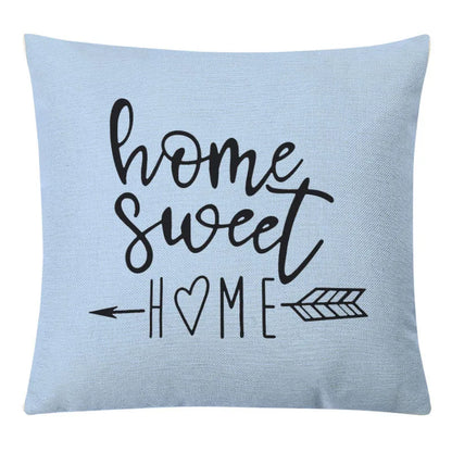 غطاء وسادة من الكتان الأصفر الهندسي من DecorBites™ للديكور العصري 45×45 سم