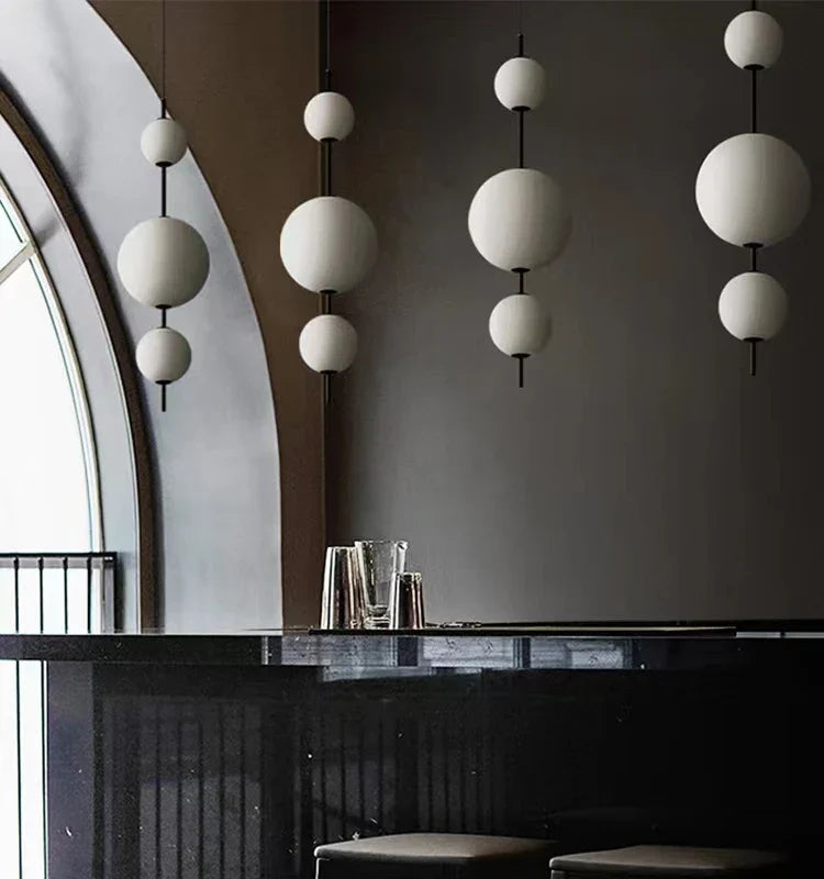 Luces colgantes de calabaza Decorbites™ para decoración moderna en cocina, comedor, dormitorio y restaurante