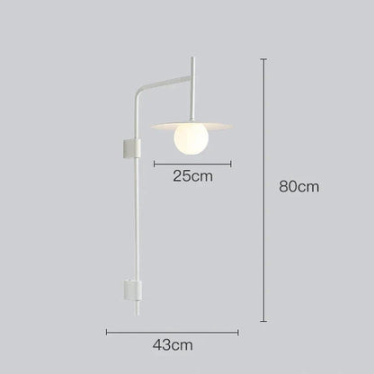 Nissa - Modern Bedside Wall Light