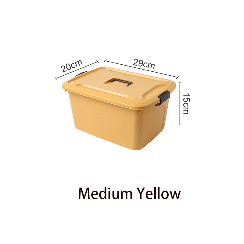 DecorBites™ Large Capacity Storage Box for Cosmetics, Toys, Snacks, Clothes Organizer