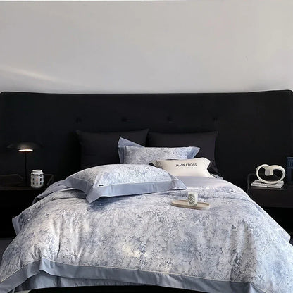 DecorBites™ Egyptian Cotton Bedding Sets Queen King Ru Size Bed Linens