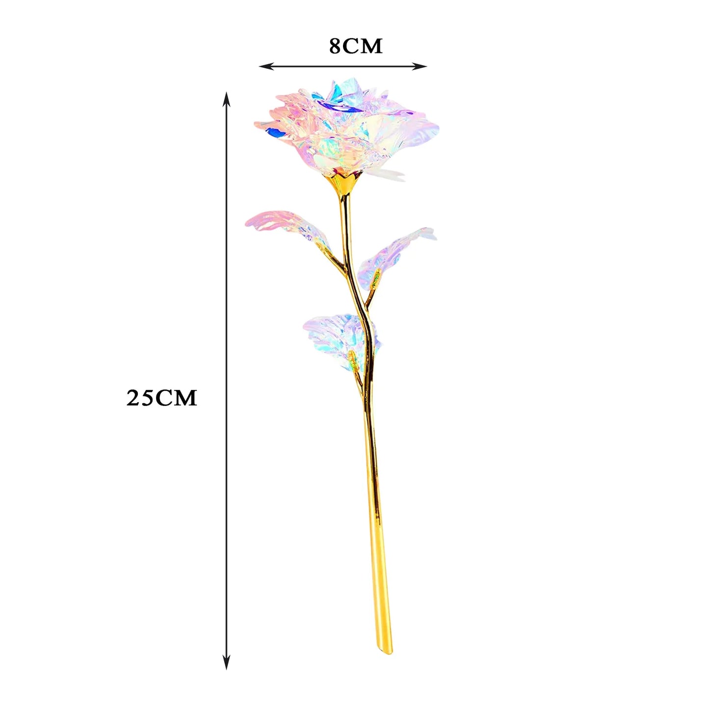 DecorBites™ Rosa Galaxia: Decoración de boda Amor Eterno, Centro de Mesa para el Día de San Valentín