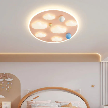 DecorBites™ Cloud Shape Ceiling Lights Pink Blue 50CM - Indoor Decorative Ceiling Lamps