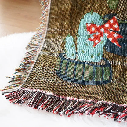 DecorBites™ Christmas Holiday Sofa Blanket