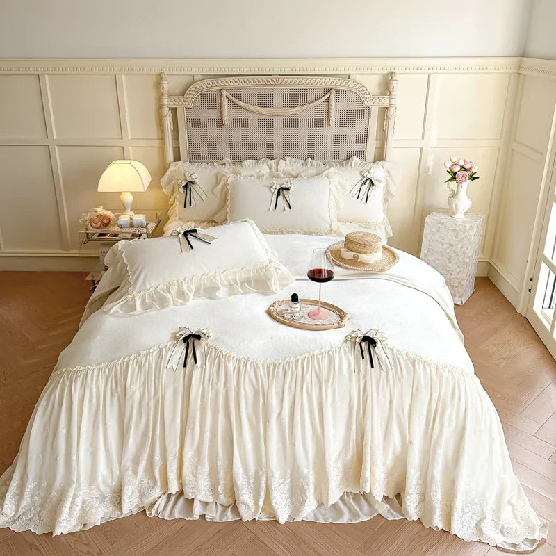 Velvet Princess Bedding Set