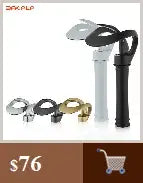 DecorBites™ Modern Black Bathroom Sink Faucet