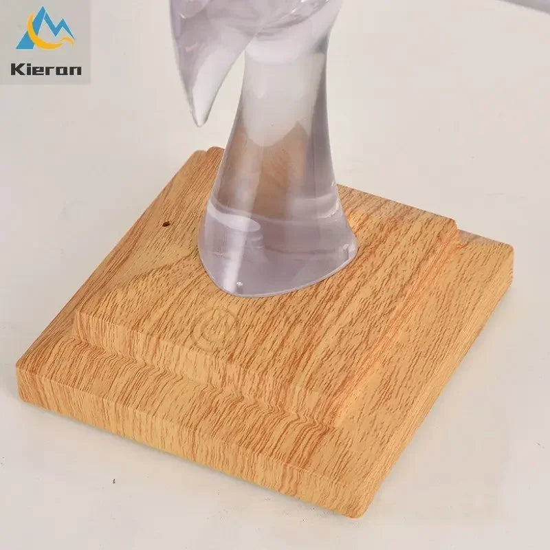 DecorBites™ Crystal Eagle LED Table Lamp for Bedroom Study and Living Room