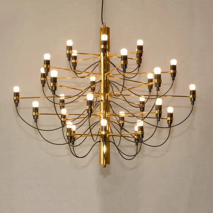 Lámpara de araña LED DecorBites™: Elegante lámpara colgante de diseño italiano para la decoración del hogar.