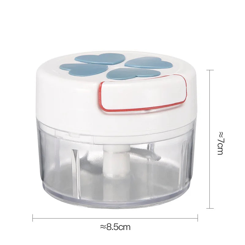 DecorBites™ Kitchen Garlic Ginger Chopper Grinder Cutter Meat Crusher Vegetable