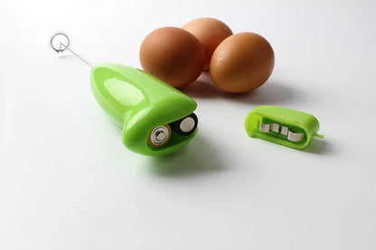 DecorBites™ Electric Mini Mixer Frother for Milk Coffee Egg Beater Stirrer