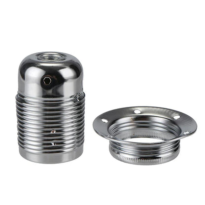 DecorBites™ Industrial Metal Lamp Base Holder E26 E27 Light Sockets for Pendant Shade