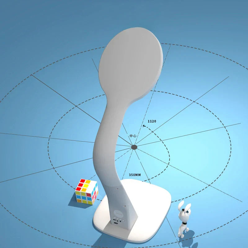 DecorBites™ LED Desk Lamp - USB Chargeable, Dimmable, Foldable, Eye Protection, Study Lighting