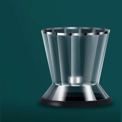 DecorBites™ Diamond Glass Syrup Honey Dispenser Kitchen Seasoning Container Jar