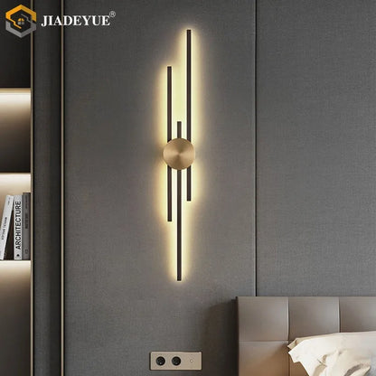 DecorBites™ LED Long Wall Lamp: Modern Nordic Design for Living Room, Bedroom, Aisle