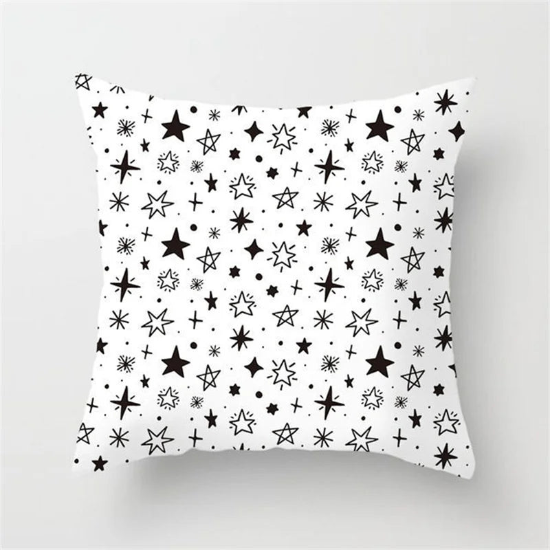 Black White Stripe Pillowcases