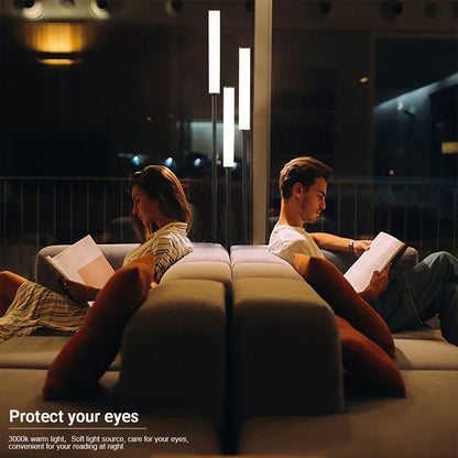 DecorBites™ LED Shelf Floor Lamp Dimmable Remote Control Room Lighting