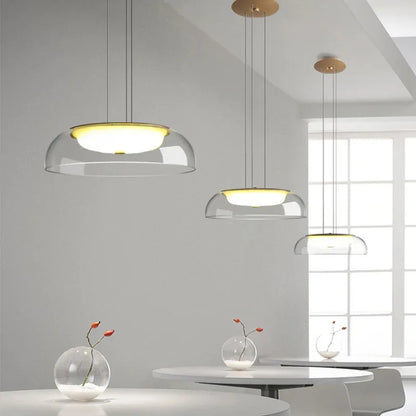 DecorBites™ Glass Pendant Lights Simple Indoor Home Decor Lighting for Living Room and Dining Room