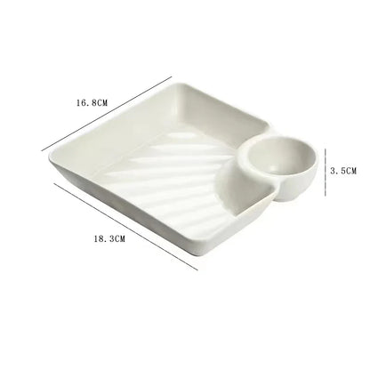 DecorBites™ Kitchen Tableware Set for Serving Dumplings, Sushi, Desserts, and Fruits