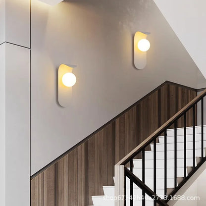 DecorBites™ LED Round Wall Lamp for Modern Living Room and Bedroom Lighting