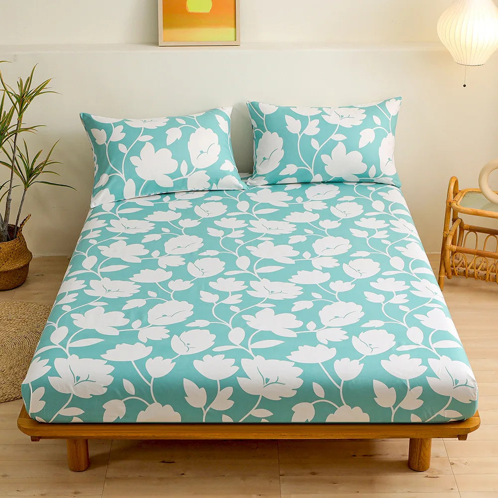 Gold Feather Bedding Set