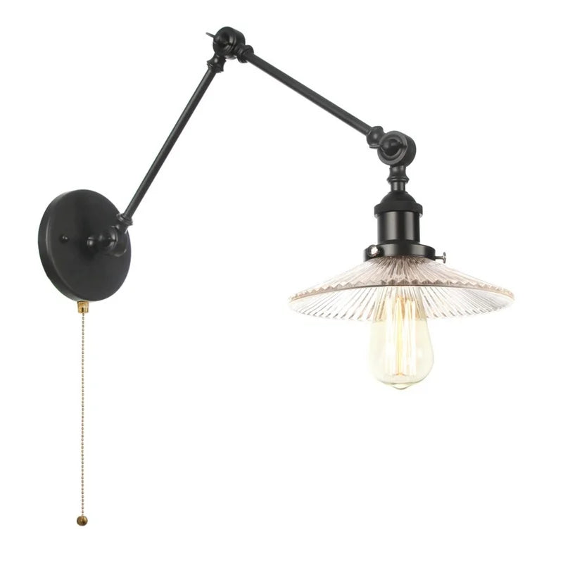 Iron Swing Arm Sconce