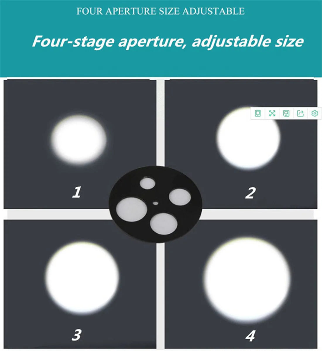 Adjustable Logo Projector Light