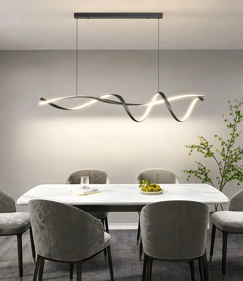 DecorBites™ Glass Pendant Lights with LED for Modern Home Decor