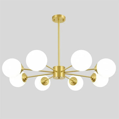 DecorBites™ Glass Ball Pendant Lights: Modern LED Hanging Lamp for Home, Restaurant, Bar, and Cafe