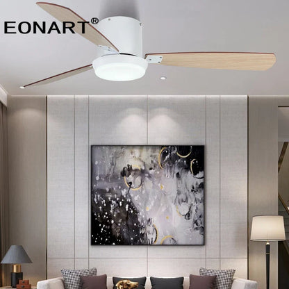 DecorBites™ 52" LED Ceiling Fan with Modern Design & Remote Control